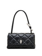 "THE DUAL BAG" QUILTED LEATHER BAG Marc Jacobs BLACK UNICA