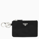 RE-NYLON KEY RING WITH LOGO Prada