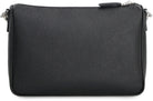 BLACK LEATHER CROSSBODY BAG Prada