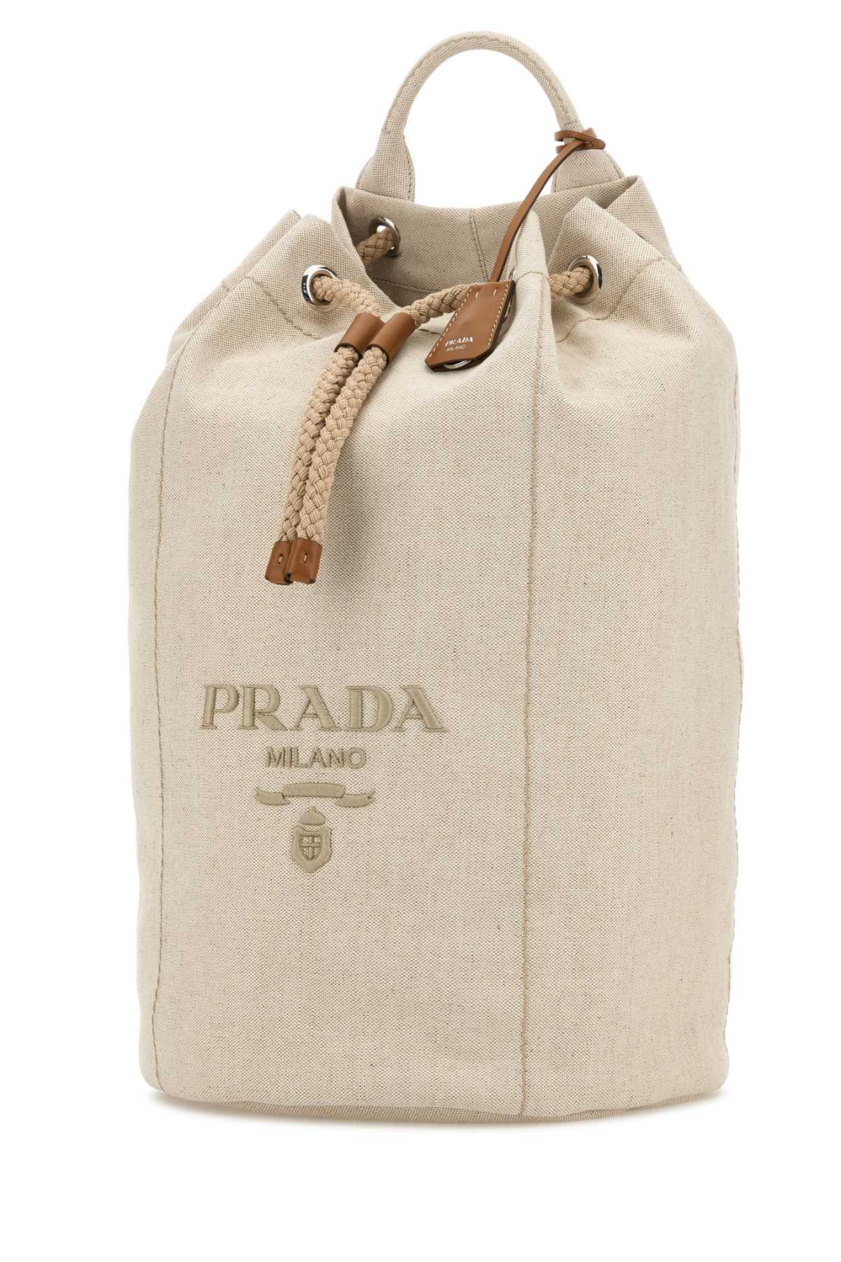 SAND CANVAS BACKPACK Prada
