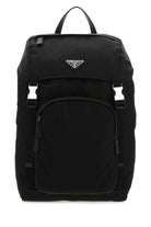 BLACK RE-NYLON BACKPACK Prada BLACK TU