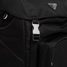 BLACK RE-NYLON BACKPACK Prada