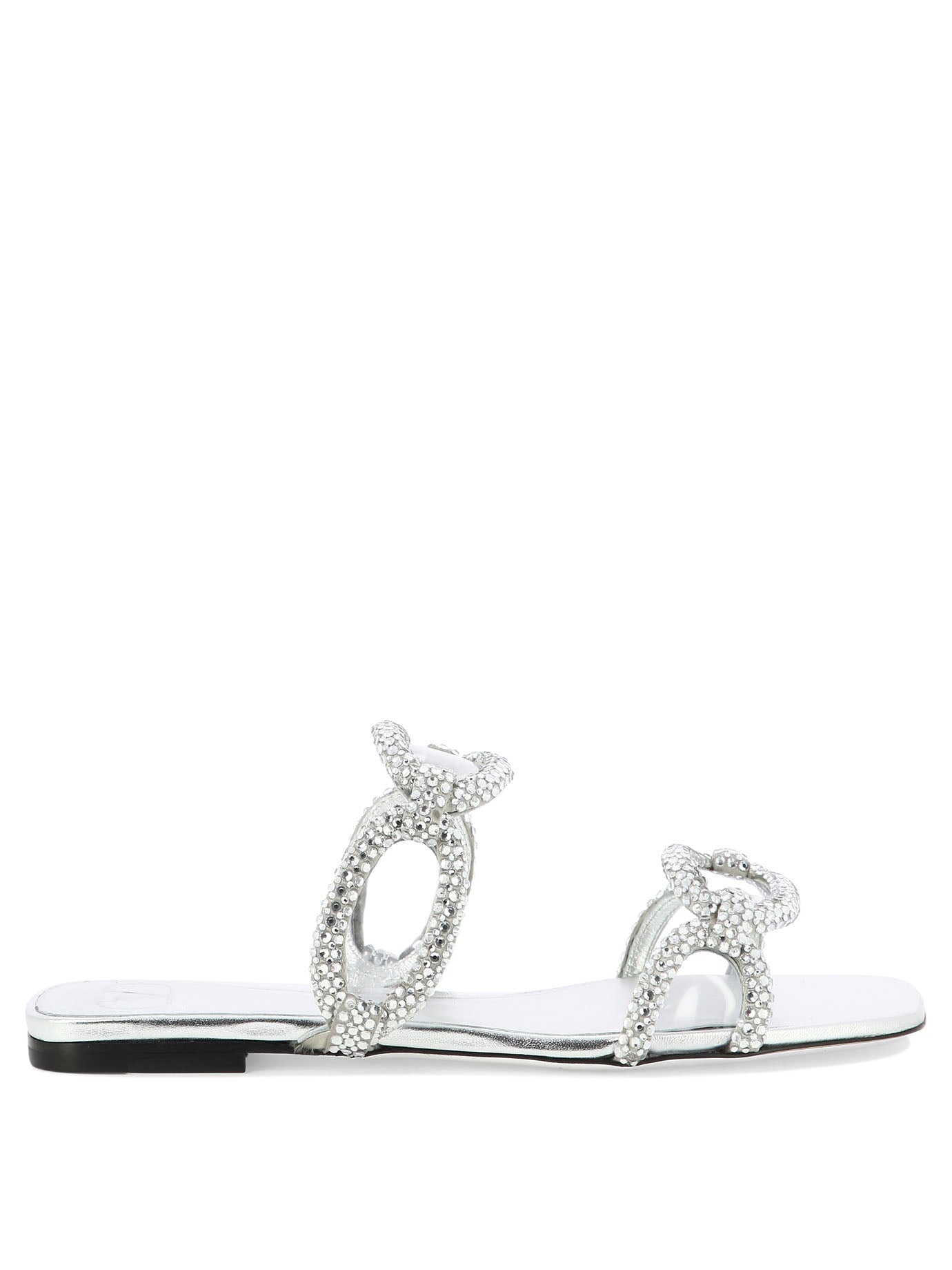SANDALS Valentino Garavani SILVER 38