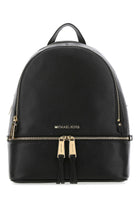 BLACK LEATHER MEDIUM RHEA BACKPACK MICHAEL Michael Kors BLACK TU