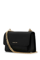 BLACK LEATHER CLAIRE CROSSBODY BAG MICHAEL Michael Kors