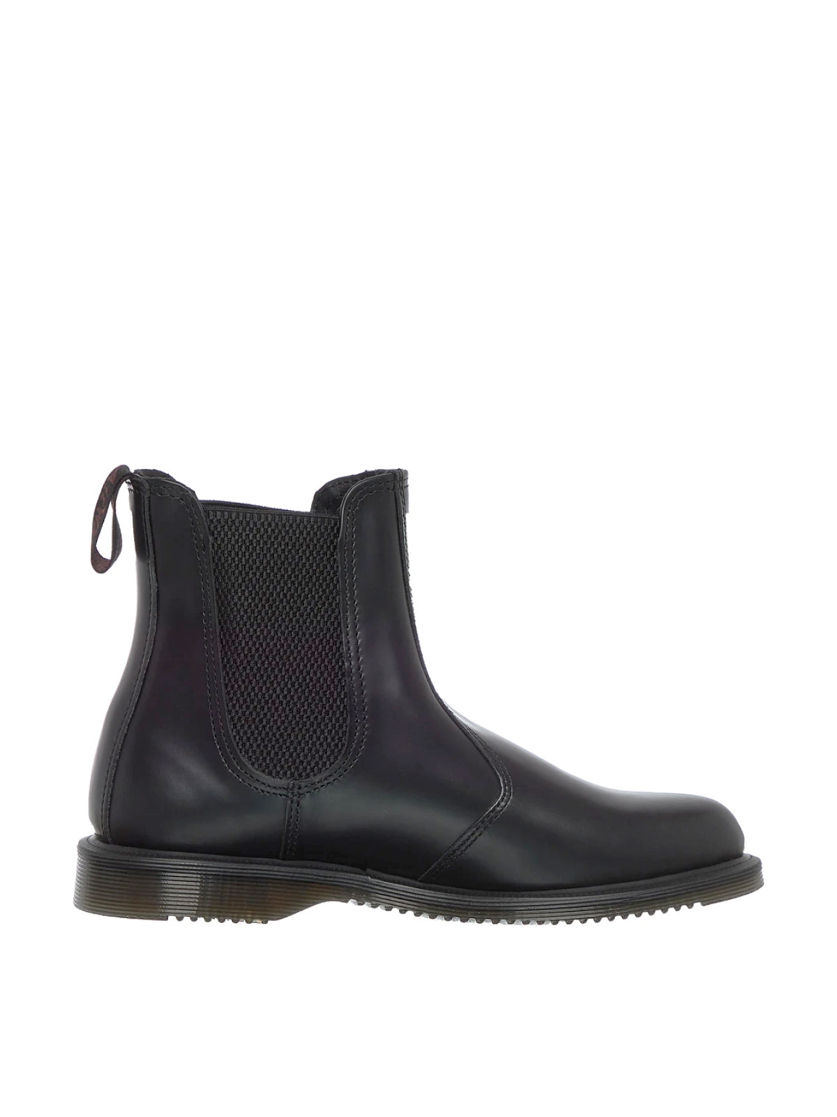 FLORA SMOOTH POLISHED CHELSEA BOOTS DR. MARTENS BLACK 37
