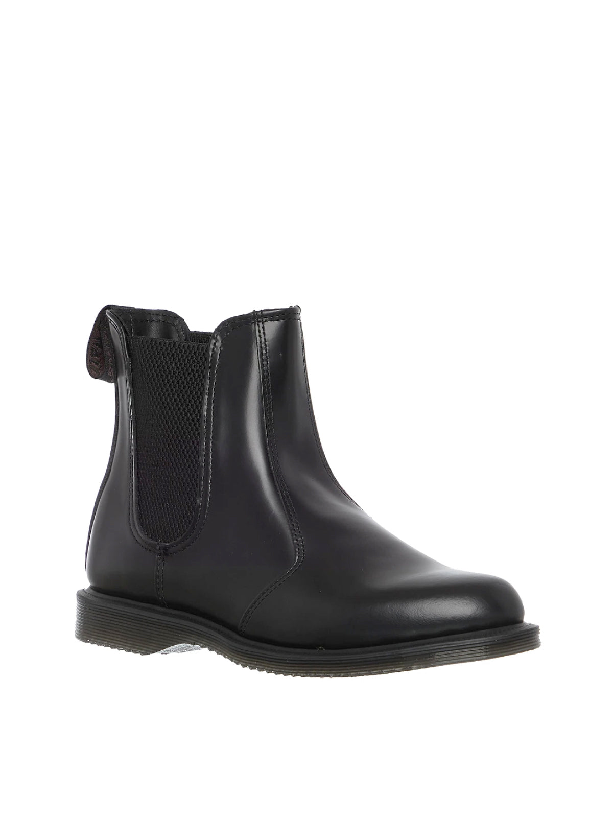 FLORA SMOOTH POLISHED CHELSEA BOOTS DR. MARTENS