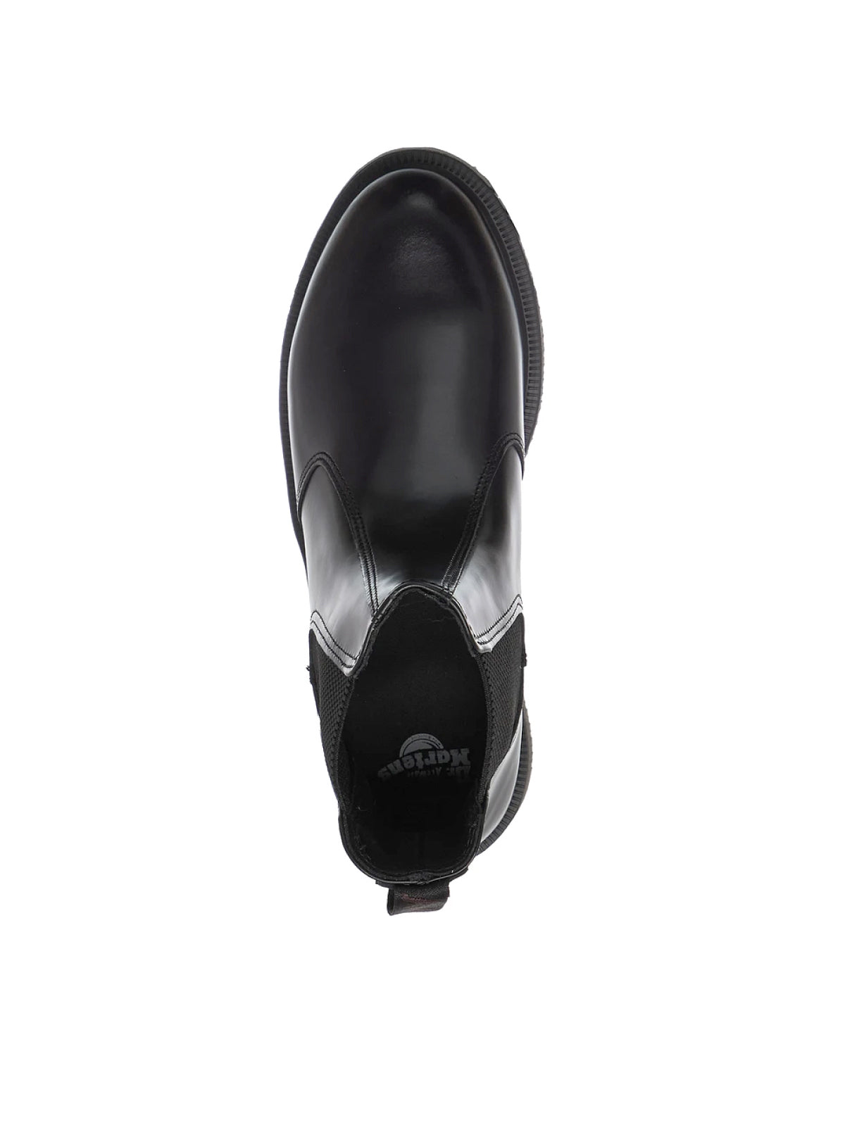 FLORA SMOOTH POLISHED CHELSEA BOOTS DR. MARTENS