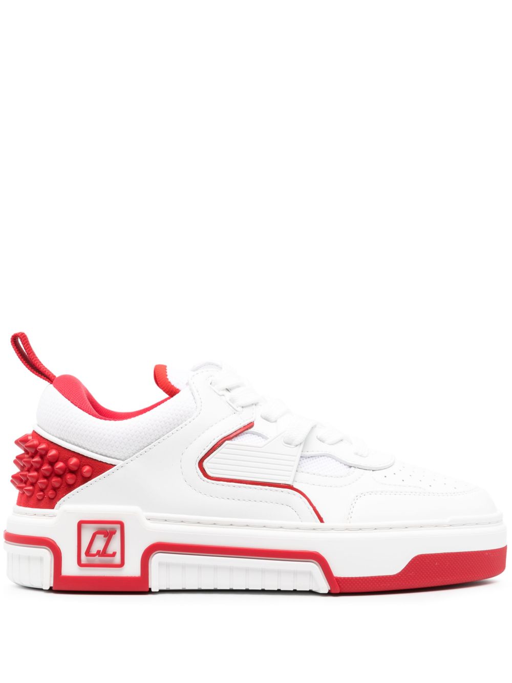 WHITE CALF LEATHER SNEAKERS Christian Louboutin WHITE 36