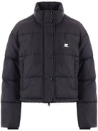 NYLON PUFFER JACKET COURREGÈS BLACK XS