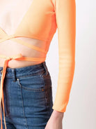 TOP CROPPED MSGM