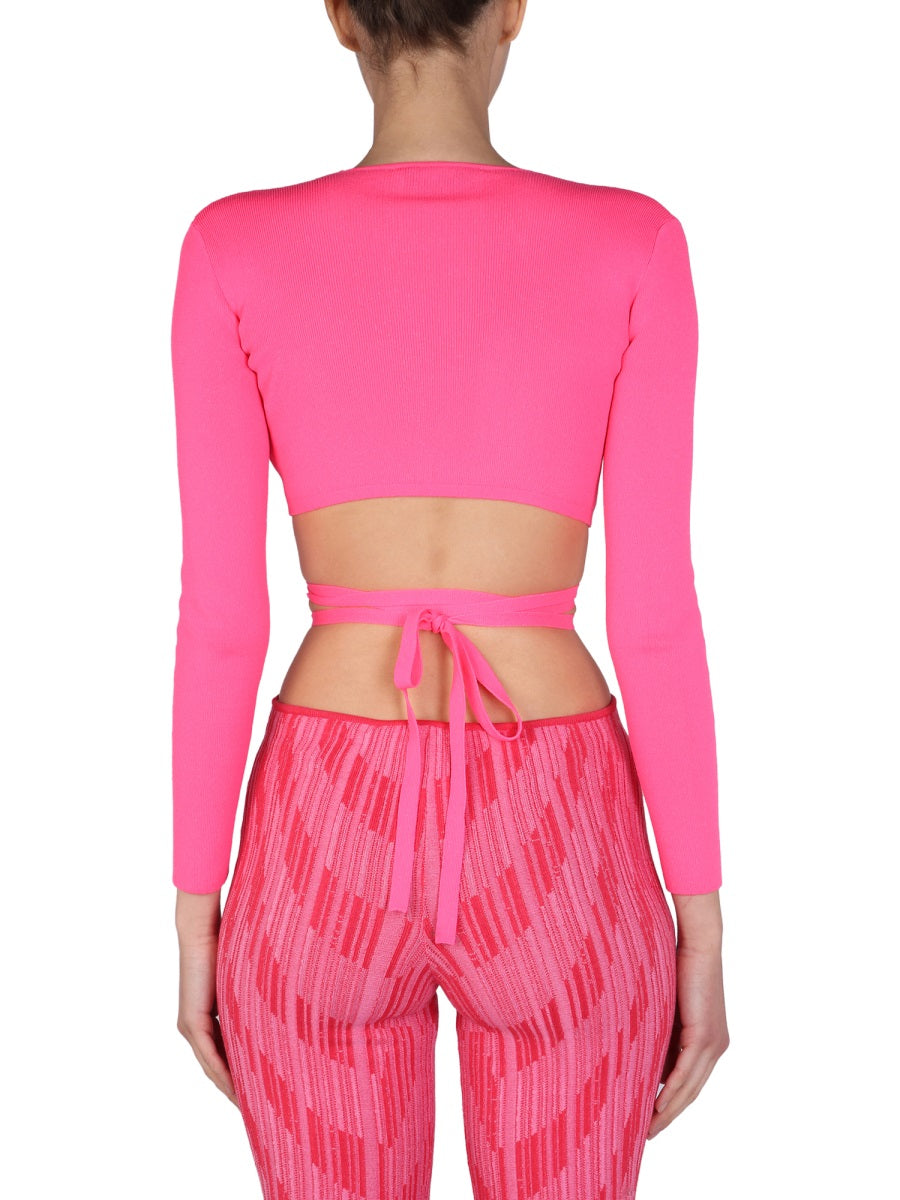 TOP CROPPED MSGM