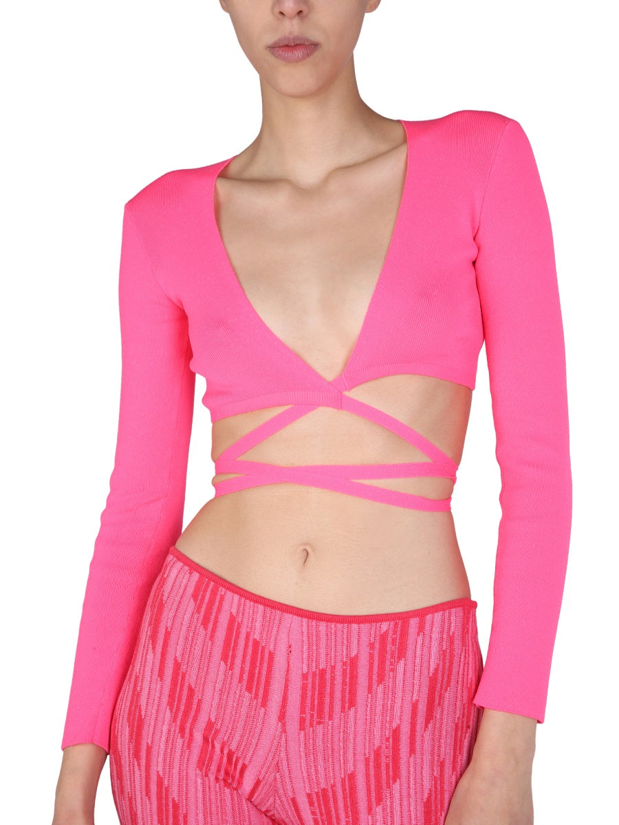 TOP CROPPED MSGM