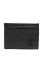 MOONCREST LEATHER CARD CASE Christian Louboutin BLACK UNI