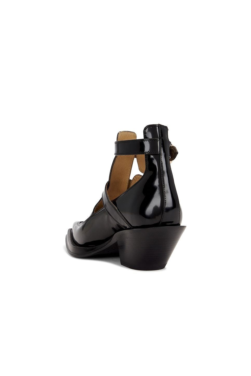 BOTIN CASTRO DOBLE HEBILLA NEGRO GABRIELA HEARST