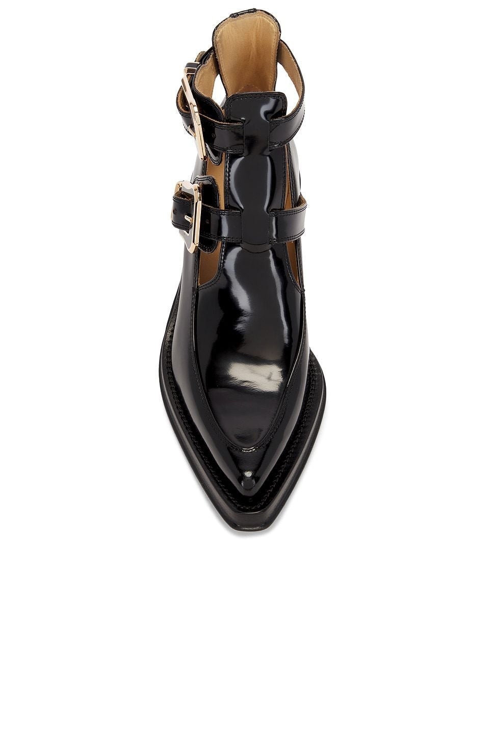 BOTIN CASTRO DOBLE HEBILLA NEGRO GABRIELA HEARST