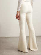 PANTALON AYALA ACAMPANADO MARFIL GABRIELA HEARST