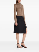 ZIPPED "HERITAGE" CREPE SKIRT COURREGÈS