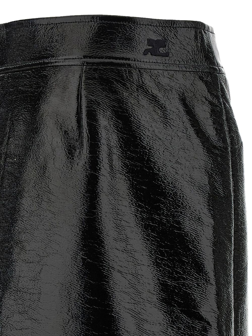 VYNIL MIDI SKIRT COURREGÈS