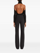 HIGH-NECK TOP WITH COLD-SHOULDER DESIGN COURREGÈS