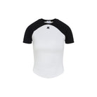 COTTON T SHIRT COURREGÈS HERITAGE WHITE/BLACK S