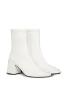 70MM BLOCK HEEL ANKLE BOOTS COURREGÈS