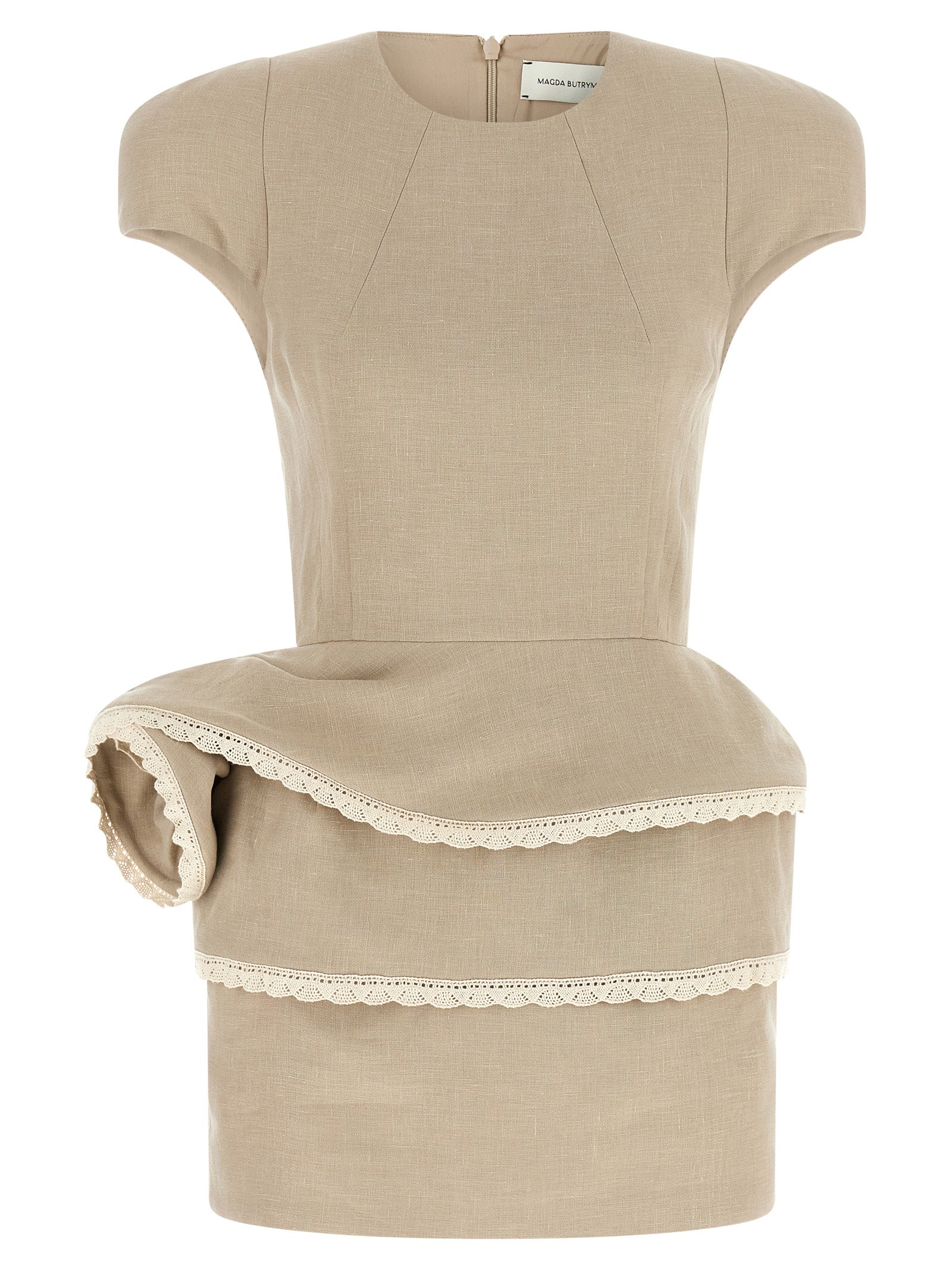 '52' dress, Beige / 38 FR