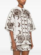 ASCENSION EMBROIDERED SHIRT Zimmermann
