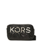 LEONIE LOGO PLAQUE CROSSBODY BAG Michael Kors BLACK ONE SIZE