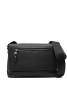 "HUDSON" SMALL FLAP MESSENGER BAG Michael Kors BLACK UNICA