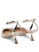 GOLD RUBBER HEELED SHOES NINALILOU