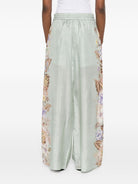 COCO PRINTED SILK TROUSERS Zimmermann