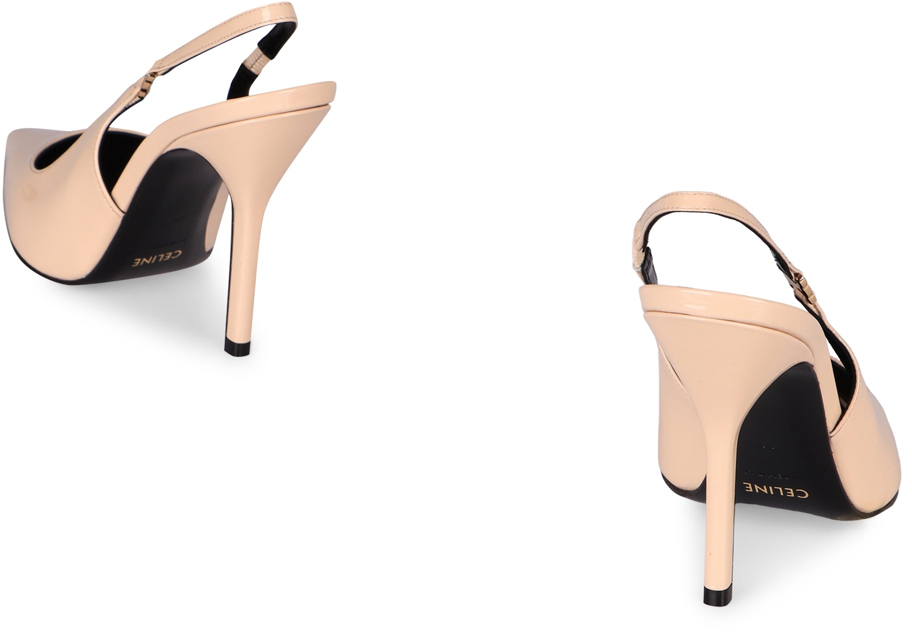 PATENT LEATHER SLINGBACK PUMPS Celine