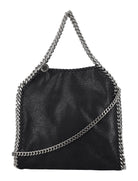BLACK SHAGGY DEER MINI FALABELLA HANDBAG Stella McCartney BLACK TU