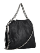 BLACK SHAGGY DEER MINI FALABELLA HANDBAG Stella McCartney