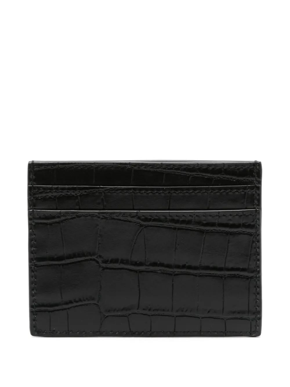 LEATHER CARD HOLDER Saint Laurent