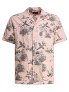 "BEACH" SHIRT BEAMS PLUS PINK S