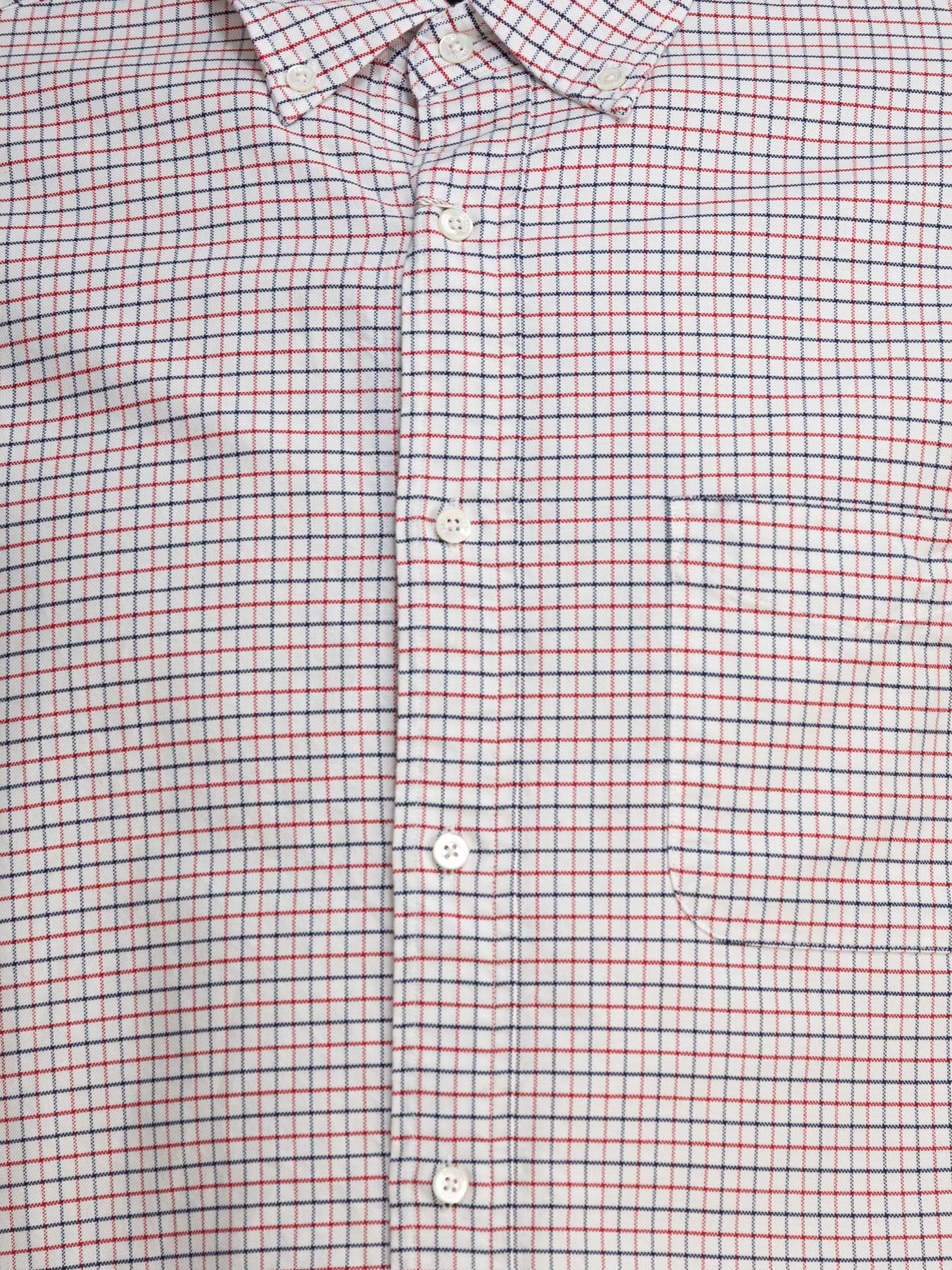 "OXFORD TATTERSALL" SHIRT BEAMS PLUS