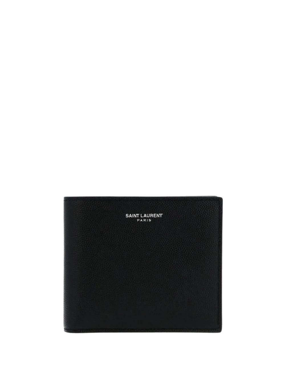 PORTAFOGLIO EAST/WEST Saint Laurent BLACK UNI