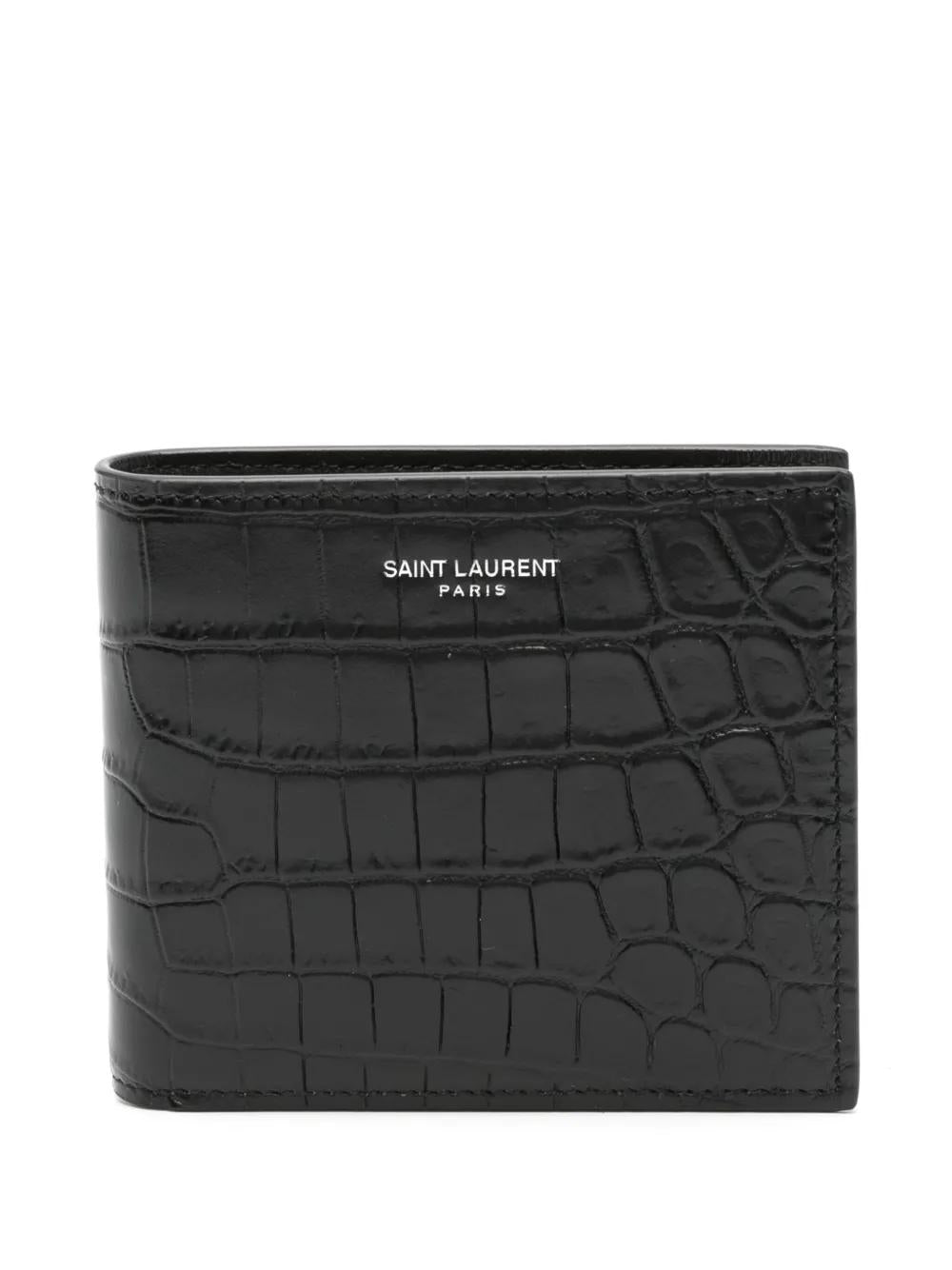 BIFOLD WALLET Saint Laurent BLACK UNI