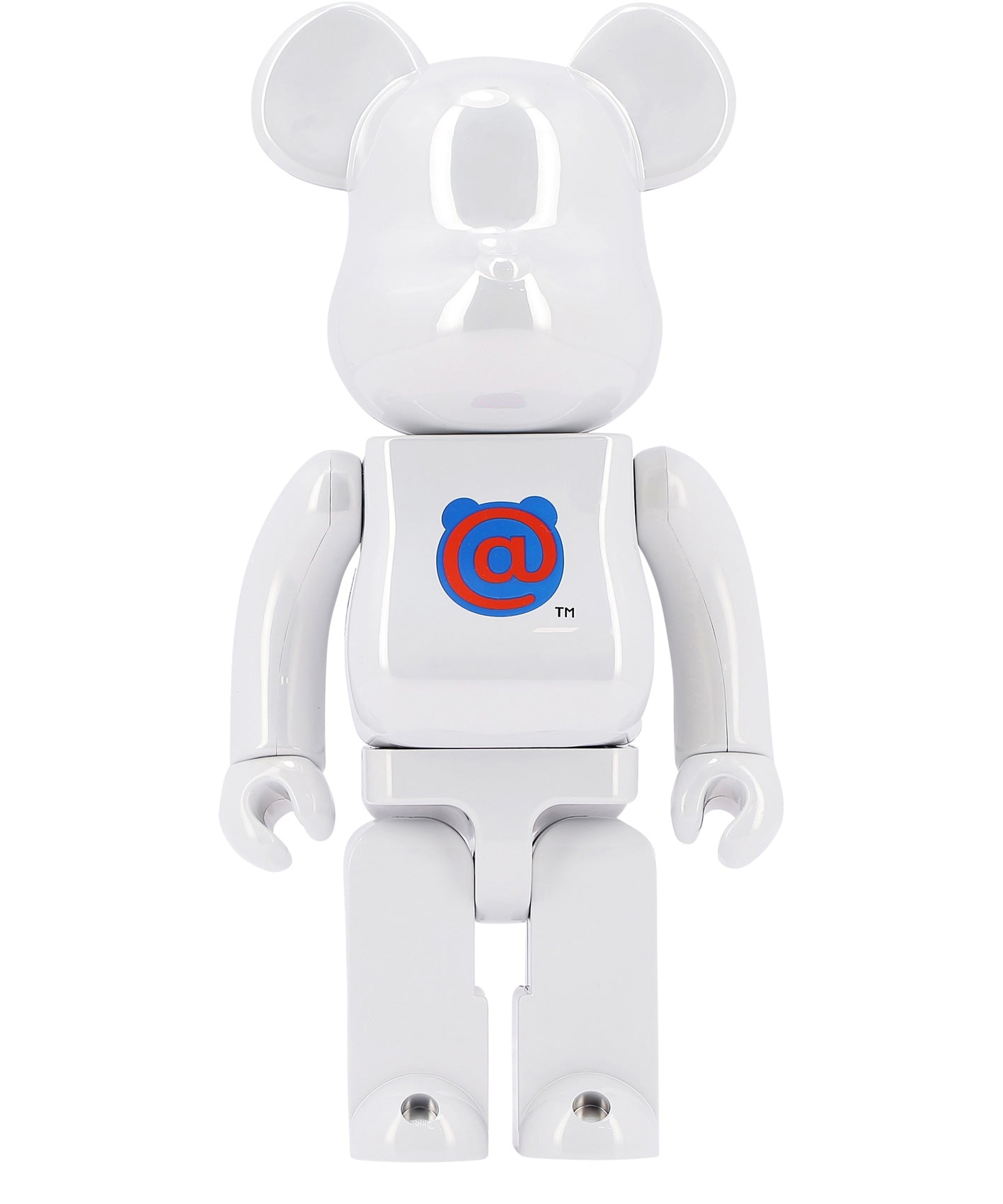 "BE@RBRICK 1ST MODEL WHITE CHROME" 400% TOY Medicom Toy WHITE U