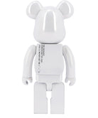 "BE@RBRICK 1ST MODEL WHITE CHROME" 400% TOY Medicom Toy