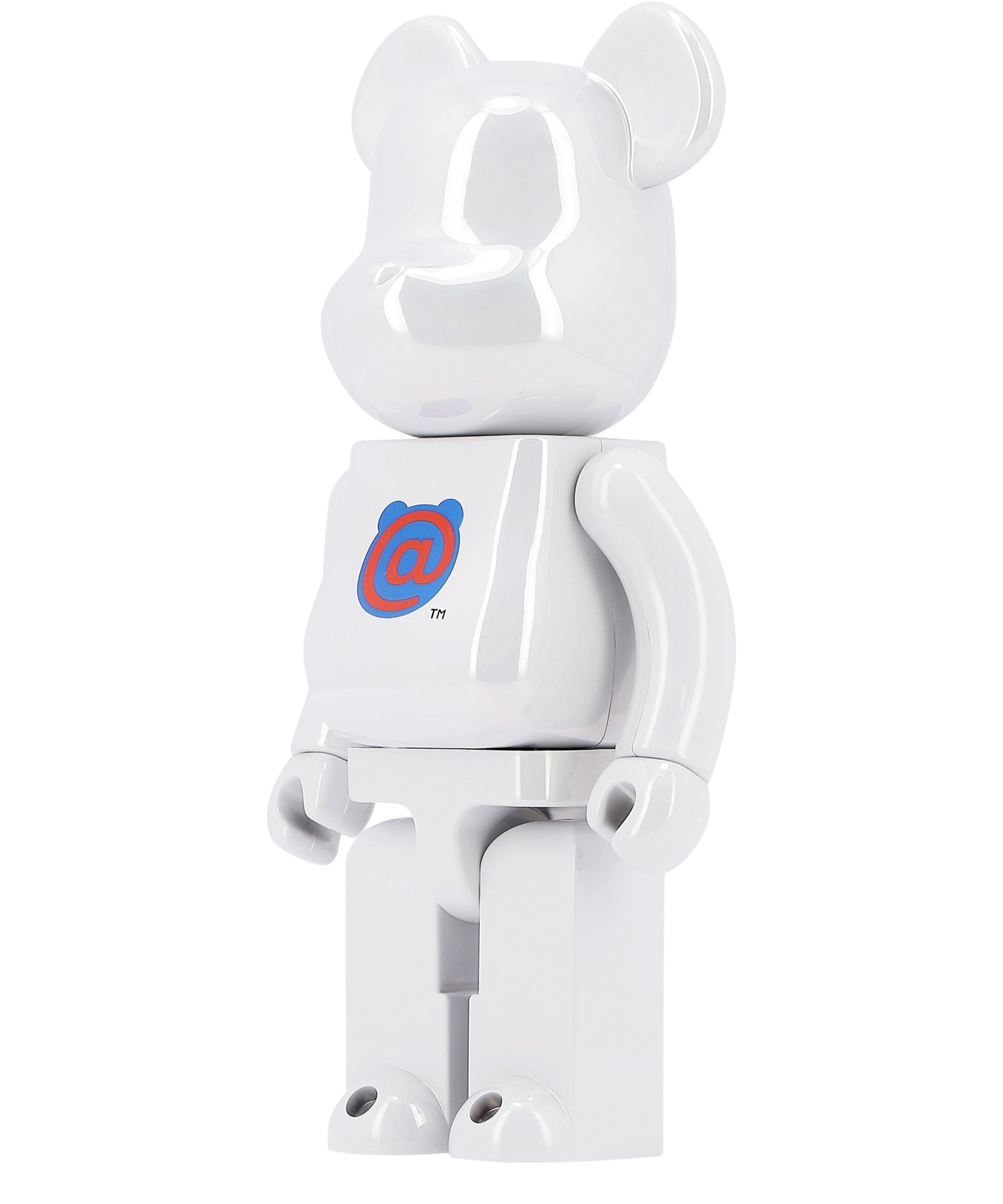 "BE@RBRICK 1ST MODEL WHITE CHROME" 400% TOY Medicom Toy