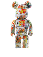 "ANDY WARHOL X JEAN-MICHEL BASQUIAT" BE@RBRICK Medicom Toy