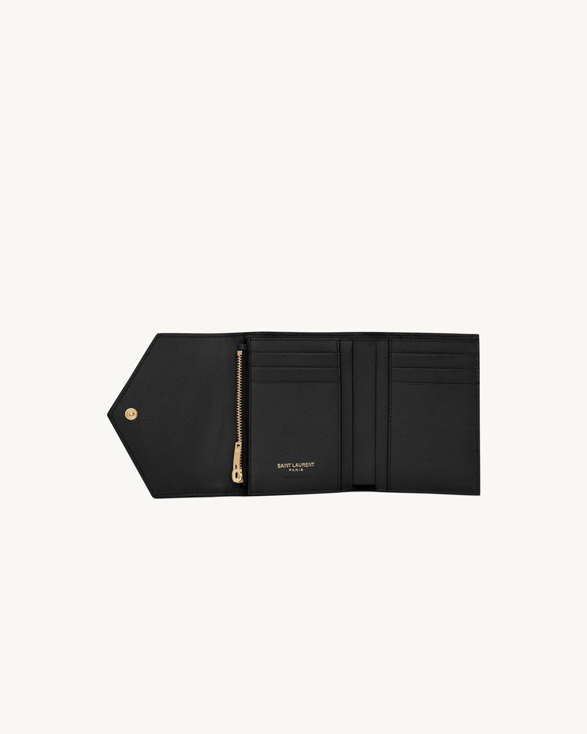 PORTAFOGLIO TRIFOLD COMPATTO CASSANDRE Saint Laurent