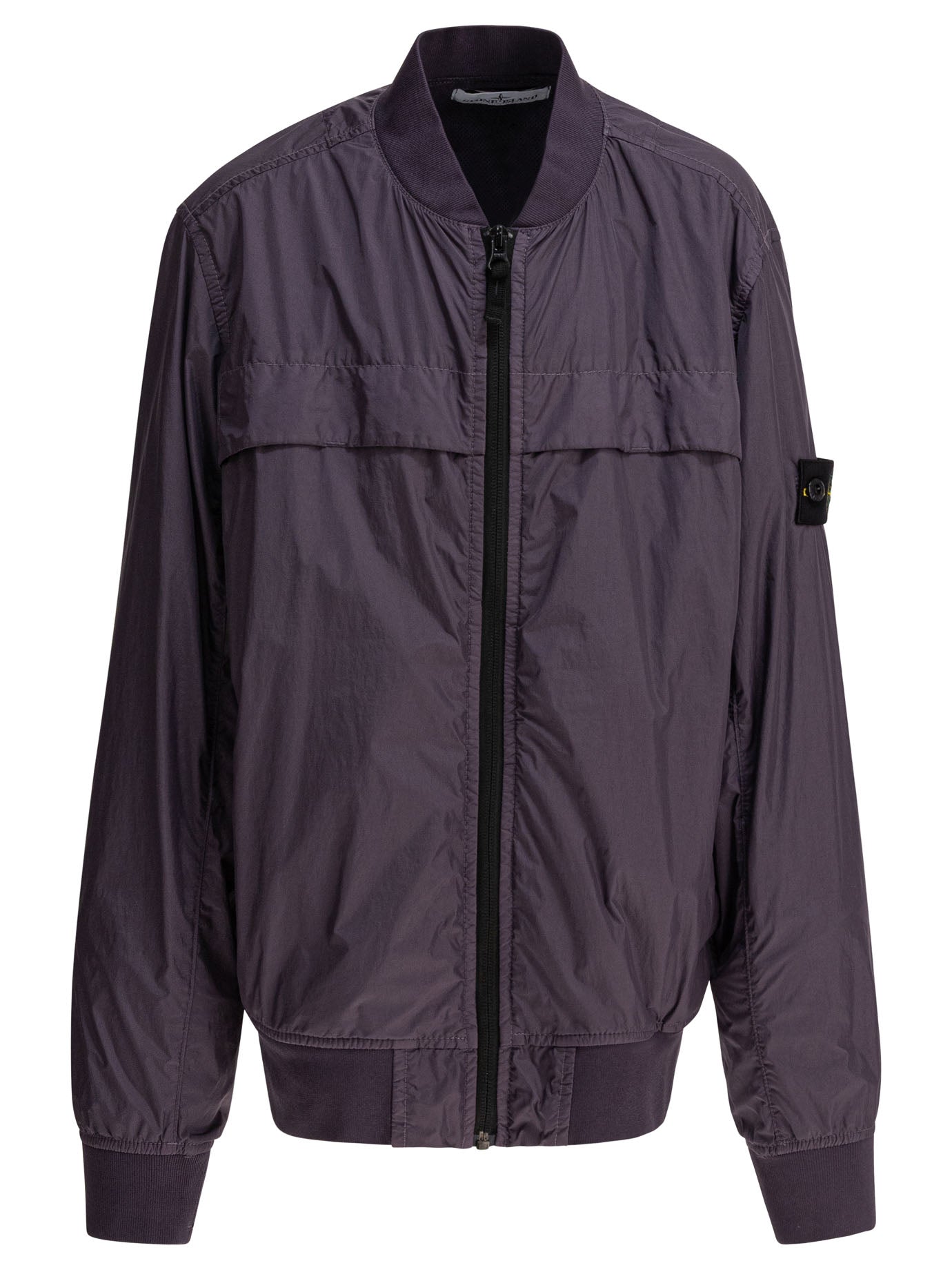 PURPLE POLYAMIDE JACKET STONE ISLAND KIDS PURPLE 10Y