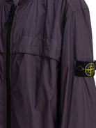 PURPLE POLYAMIDE JACKET STONE ISLAND KIDS