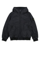 SHORT PARKA STONE ISLAND KIDS BLACK 10