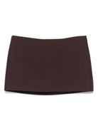 FALDA JETT CORTA GRANATE Khaite GRANATE US24