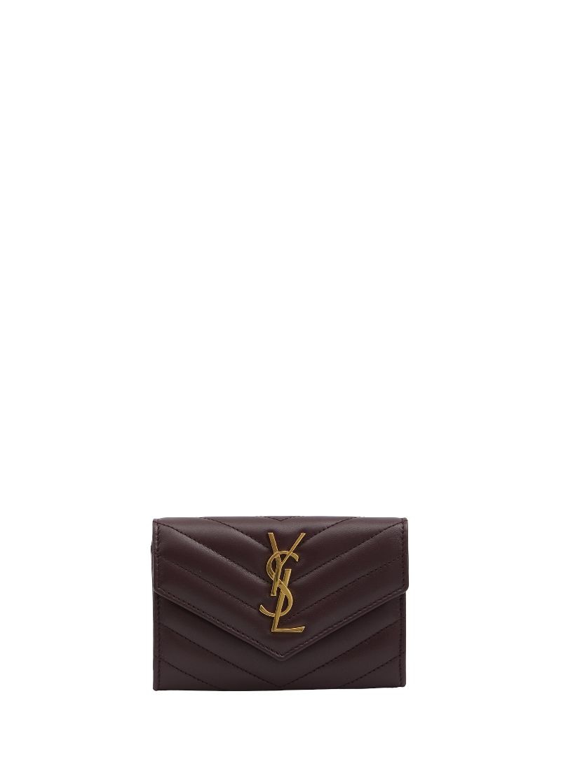 CASSANDRE WALLET Saint Laurent BORDEAUX QT
